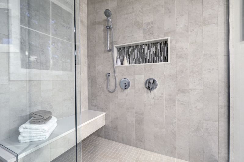 Tile Enclosed Shower
